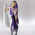 Personalized Fremantle Dockers Rugby Hooded Blanket Aboriginal Dot Art - Dreamtime Football Mascot