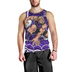 Personalized Fremantle Dockers Rugby Men Tank Top Aboriginal Dot Art - Dreamtime Football Mascot