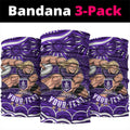 Personalized Fremantle Dockers Rugby Neck Gaiter Aboriginal Dot Art - Dreamtime Football Mascot