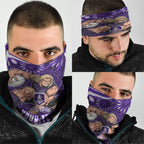 Personalized Fremantle Dockers Rugby Neck Gaiter Aboriginal Dot Art - Dreamtime Football Mascot