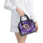 Personalized Fremantle Dockers Rugby Shoulder Handbag Aboriginal Dot Art - Dreamtime Football Mascot