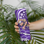Personalized Fremantle Dockers Rugby Skinny Tumbler Aboriginal Dot Art - Dreamtime Football Mascot