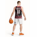 Personalized Essendon Bombers Rugby Basketball Jersey Aboriginal Dot Art - Dreamtime Football Mascot