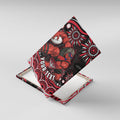 Personalized Essendon Bombers Rugby Canvas Wall Art Aboriginal Dot Art - Dreamtime Football Mascot