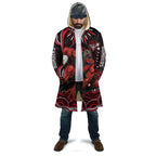 Personalized Essendon Bombers Rugby Cloak Aboriginal Dot Art - Dreamtime Football Mascot