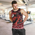 Personalized Essendon Bombers Rugby Men Tank Top Aboriginal Dot Art - Dreamtime Football Mascot