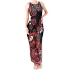 Personalized Essendon Bombers Rugby Tank Maxi Dress Aboriginal Dot Art - Dreamtime Football Mascot