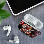 Personalized St Kilda Saints Footy Mascot AirPods Case Aboriginal Dot Art - Dreamtime Football Mascot