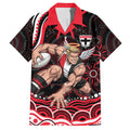 Personalized St Kilda Saints Footy Mascot Hawaiian Shirt Aboriginal Dot Art - Dreamtime Football Mascot