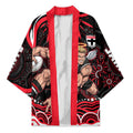 Personalized St Kilda Saints Footy Mascot Kimono Aboriginal Dot Art - Dreamtime Football Mascot
