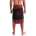 Personalized St Kilda Saints Footy Mascot Lavalava Aboriginal Dot Art - Dreamtime Football Mascot