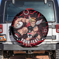 Personalized St Kilda Saints Footy Mascot Spare Tire Cover Aboriginal Dot Art - Dreamtime Football Mascot