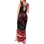 Personalized St Kilda Saints Footy Mascot Tank Maxi Dress Aboriginal Dot Art - Dreamtime Football Mascot