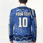 Personalized North Melbourne Kangaroos Footy Mascot Blazer Aboriginal Dot Art - Dreamtime Football Mascot
