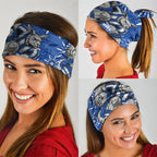 Personalized North Melbourne Kangaroos Footy Mascot Neck Gaiter Aboriginal Dot Art - Dreamtime Football Mascot