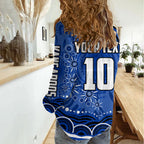 Personalized North Melbourne Kangaroos Footy Mascot Women Casual Shirt Aboriginal Dot Art - Dreamtime Football Mascot