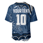Personalized Geelong Cats Rugby Mascot Baseball Jersey Aboriginal Dot Art - Dreamtime Football Mascot