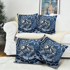 Personalized Geelong Cats Rugby Mascot Pillow Cover Aboriginal Dot Art - Dreamtime Football Mascot