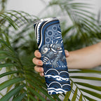 Personalized Geelong Cats Rugby Mascot Skinny Tumbler Aboriginal Dot Art - Dreamtime Football Mascot
