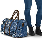 Personalized Geelong Cats Rugby Mascot Travel Bag Aboriginal Dot Art - Dreamtime Football Mascot