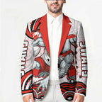 Personalized Sydney Swans Football Mascot Blazer Aboriginal Dot Art - Dreamtime Football Mascot