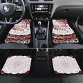Personalized Sydney Swans Football Mascot Car Mats Aboriginal Dot Art - Dreamtime Football Mascot