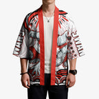 Personalized Sydney Swans Football Mascot Kimono Aboriginal Dot Art - Dreamtime Football Mascot