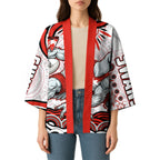 Personalized Sydney Swans Football Mascot Kimono Aboriginal Dot Art - Dreamtime Football Mascot
