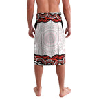 Personalized Sydney Swans Football Mascot Lavalava Aboriginal Dot Art - Dreamtime Football Mascot