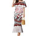 Personalized Sydney Swans Football Mascot Mermaid Dress Aboriginal Dot Art - Dreamtime Football Mascot