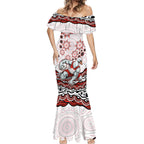 Personalized Sydney Swans Football Mascot Mermaid Dress Aboriginal Dot Art - Dreamtime Football Mascot