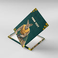 Personalized Kookaburras Field Hockey Kangaroo Canvas Wall Art Indigenous Australian Dot Art Style In Green And Gold