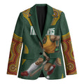 Personalized Kookaburras Field Hockey Blazer Kangaroo Australian Indigenous Dot Art Style With Vibrant Sun Patterns
