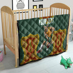 Personalized Kookaburras Field Hockey Quilt Kangaroo Australian Indigenous Dot Art Style With Vibrant Sun Patterns