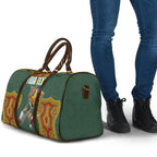 Personalized Kookaburras Field Hockey Travel Bag Kangaroo Australian Indigenous Dot Art Style With Vibrant Sun Patterns