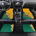 Australia Wallabies Kangaroo Car Mats Australia Flag And Lightning Bolt - Aboriginal Rugby Mascot