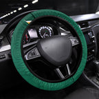 Australia Wallabies Kangaroo Steering Wheel Cover Australia Flag And Lightning Bolt - Aboriginal Rugby Mascot
