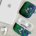 New Zealand Warriors Rugby AirPods Case Fierce Mascot Geometric Tribal Art