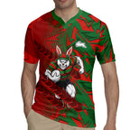 South Sydney Rabbitohs Rugby Rugby Jersey Fierce Mascot Geometric Tribal Art