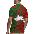 South Sydney Rabbitohs Rugby Rugby Jersey Fierce Mascot Geometric Tribal Art