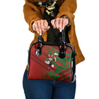 South Sydney Rabbitohs Rugby Shoulder Handbag Fierce Mascot Geometric Tribal Art