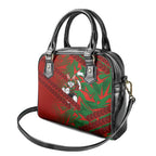 South Sydney Rabbitohs Rugby Shoulder Handbag Fierce Mascot Geometric Tribal Art