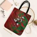 South Sydney Rabbitohs Rugby Tote Bag Fierce Mascot Geometric Tribal Art