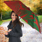 South Sydney Rabbitohs Rugby Umbrella Fierce Mascot Geometric Tribal Art
