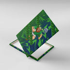 Canberra Raiders Rugby Canvas Wall Art Fierce Mascot Geometric Tribal Art