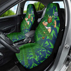 Canberra Raiders Rugby Car Seat Cover Fierce Mascot Geometric Tribal Art