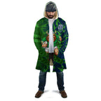 Canberra Raiders Rugby Cloak Fierce Mascot Geometric Tribal Art