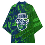 Canberra Raiders Rugby Kimono Fierce Mascot Geometric Tribal Art
