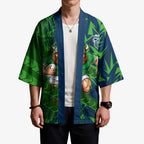 Canberra Raiders Rugby Kimono Fierce Mascot Geometric Tribal Art