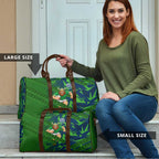 Canberra Raiders Rugby Travel Bag Fierce Mascot Geometric Tribal Art